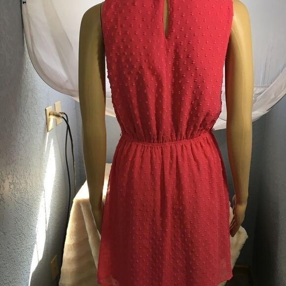Belle du Jour Dress Coral NWOT Size 2 - Picture 3 of 5